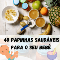 Imagem do produto 40 papinhas saudáveis + Introdução alimentar