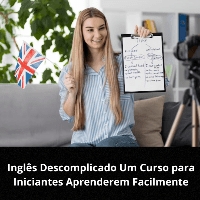 Imagem do curso Inglês Descomplicado Um Curso para Iniciantes Aprenderem Facilmente