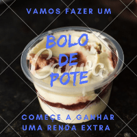 Imagem do curso Bolo No Pote Renda Extra!!!!