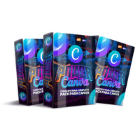 Imagem do produto Power Canva - Pack Completo para Artes Editáveis