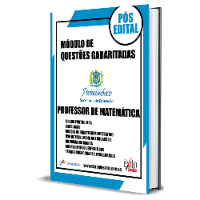 Imagem do produto MÓDULO DE QUESTÕES GABARITADAS: PROFESSOR DE MATEMÁTICA, SEE PE 2022 PÓS EDITAL