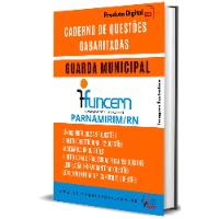 Imagem do produto CADERNO DE QUESTÕES GABARITADAS: GUARDA MUNICIPAL PARNAMIRIM/RN, FUNCERN