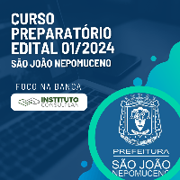 Imagem do produto Curso Preparatório -  Prefeitura de São João Nepomuceno | Edital 01/2024