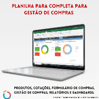 Imagem do produto Planilha completa para gestão de compras