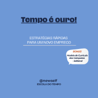 Imagem do curso Tempo é Ouro! Estratégias Rápidas Para Novo Emprego