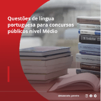 Imagem do produto Questões de língua portuguesa para concursos públicos