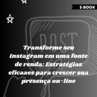 Imagem do produto Transforme seu Instagram em uma fonte de renda: Estratégias eficazes para crescer sua presença on-line