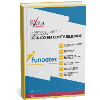 Imagem do produto CADERNO DE QUESTÕES GABARITADAS: TÉCNICO EM CONTABILIDADE FUNDATEC