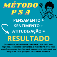 Imagem do produto MÉTODO PSA ( pensar sentir agir )