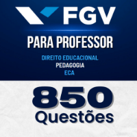 Imagem do curso Concurso de Professor - 850 Questões da FGV