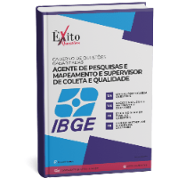Imagem do curso CADERNO DE QUESTÕES GABARITADAS : AGENTE DE PESQUISAS E MAPEAMENTO E SUPERVISOR DE COLETA E QUALIDADE IBGE 2025
