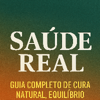 Imagem do produto SAÚDE REAL GUIA COMPLETO DE CURA NATURAL, EQUILIBRIO EMOCIONAL E BEM-ESTAR HOLÍSTICO