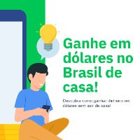Imagem do produto Curso prático de "Ganhe em Dólares no Brasil de Casa!"