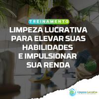 Imagem do produto Treinamento Limpeza Lucrativa para Elevar suas Habilidades e Impulsionar sua Renda
