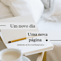 Imagem do produto Um novo dia, uma nova página - Atividades de Escrita Terapêutica