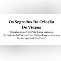 Imagem do curso OS SEGREDOS DA CRIAÇÃO DE VÍDEOS
