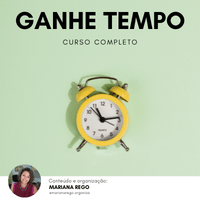 Imagem do produto GANHE TEMPO - Curso completo