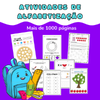 Imagem do produto 1000 atividades para alfabetização