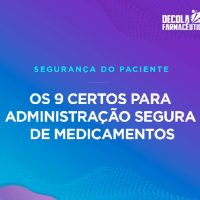Imagem do curso Os 9 certos da Enfermagem