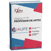 Imagem do produto CADERNO DE QUESTÕES GABARITADAS: PROFESSOR DE ARTES IAUPE