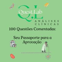 Imagem do produto 100 questões comentadas de analises clinicas para concurso.