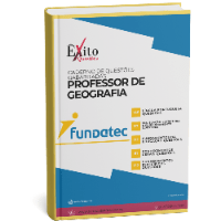 Imagem do produto CADERNO DE QUESTÕES GABARITADAS: PROFESSOR DE GEOGRAFIA, FUNDATEC