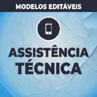 Imagem do produto MODELOS EDITÁVEIS - ASSISTÊNCIA TÉCNICA