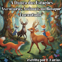 Imagem do produto "A Dança das Estações: Aventuras Animais no Bosque Encantado"