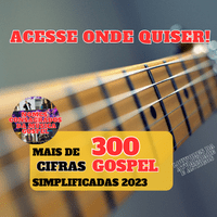 Imagem do produto Cifras Gospel Simplificadas + de 300. ATUALIDADE