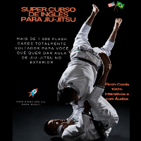 Imagem do produto Inglês para Jiu-Jitsu em flash-cards