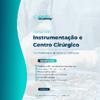 Imagem do curso Curso EAD - Instrumentação e Centro Cirúrgico - Certificado incluso 360 horas Liberado pelo MEC