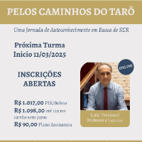 Imagem do curso PELOS CAMINHOS DO TARÔ