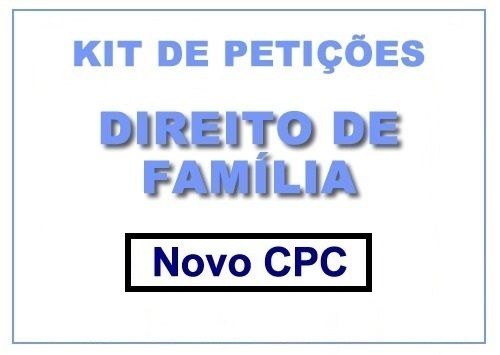 Imagem do produto 128 Modelos, Petições e Recursos - Direito de Família - novo CPC - Advocacia