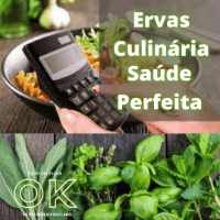 Imagem do curso (Ervas Culinárias Saúde Perfeita Alimentação).