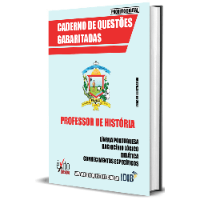 Imagem do produto CADERNO DE QUESTÕES GABARITADAS: PROFESSOR DE HISTÓRIA, PIANCÓ PB 2023