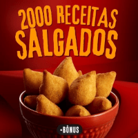 Imagem do produto 200 Receitas de salgados
