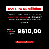 Imagem do curso ROTEIROS DE MILHÕES  (LIDIANE)