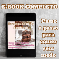 Imagem do produto E-book Bolos Saudáveis