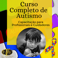 Imagem do curso Curso Completo de Autismo - Capacitação p/ Profissionais e Cuidadores
