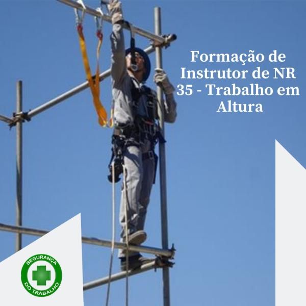 Imagem do curso Formação de Instrutor de NR 35 - Trabalho em Altura