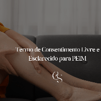 Imagem do produto Termo de Consentimento Livre, Informado e Esclarecido para PEIM