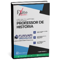 Imagem do produto CADERNO DE QUESTÕES GABARITADAS: PROFESSOR DE HISTÓRIA, FUNVAPI