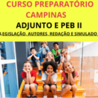 Imagem do curso CURSO PREPARATÓRIO DE CAMPINAS - PEB I E ADJUNTO