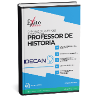 Imagem do produto CADERNO DE QUESTÕES GABARITADAS: PROFESSOR DE HISTÓRIA, IDECAN.
