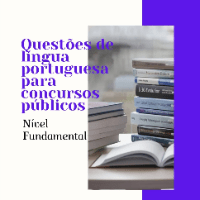 Imagem do produto Questões de língua portuguesa para concursos públicos nível Fundamental