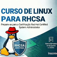 Imagem do curso Red Hat RHCSA EX200 — Administração Linux Corporativa