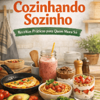 Imagem do produto Cozinhando Sozinho: Receitas Práticas para Quem Mora Só.