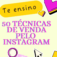 Imagem do produto VENDA NO INSTAGRAM / TE ENSINO 50 TÉCNICAS DE VENDA