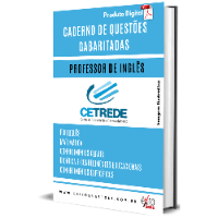 Imagem do produto CADERNO DE QUESTÕES GABARITADAS: PROFESSOR DE INGLÊS, CETREDE