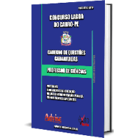 Imagem do curso CADERNO DE QUESTÕES GABARITADAS: PROFESSOR DE CIÊNCIAS, LAGOA DO CARRO PE 2023.